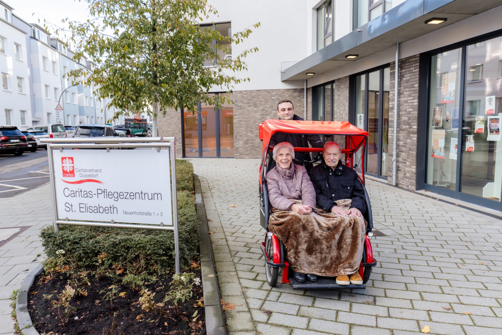 Touren mit der Fahrradrikscha der BürgerStiftung