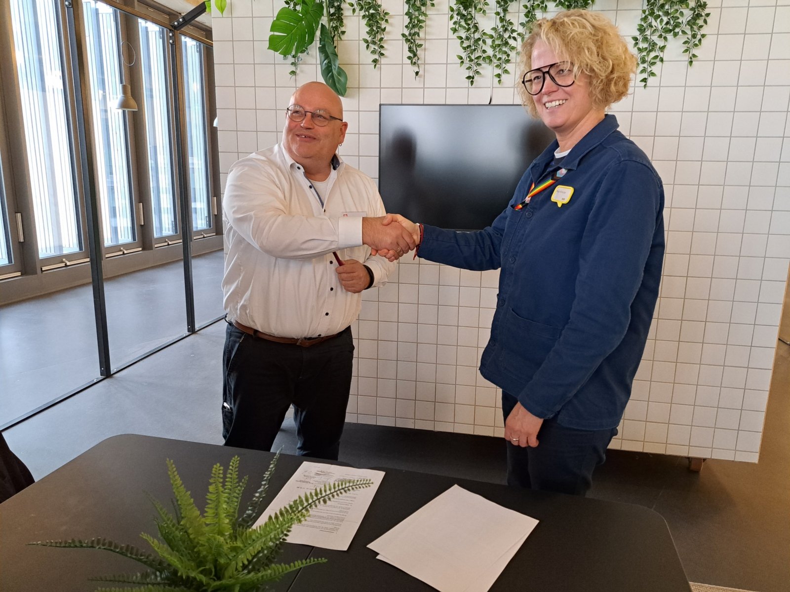 René Trenz und Anja Krause